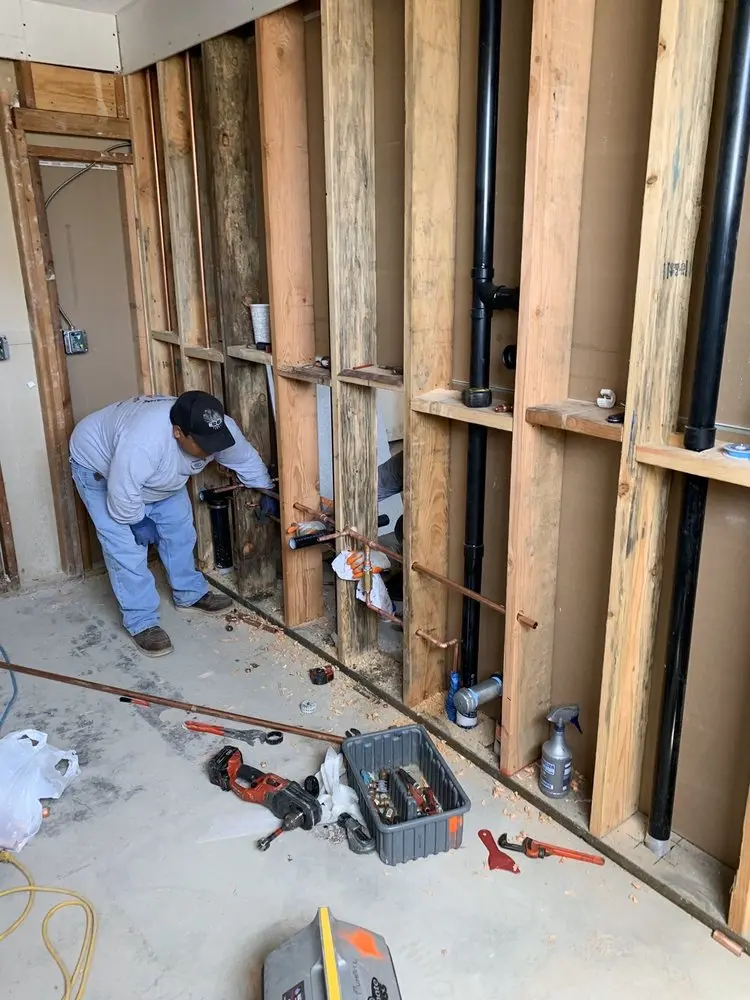 Commercial rough-in plumbing for Gas Line Repair in Keswick Grove
